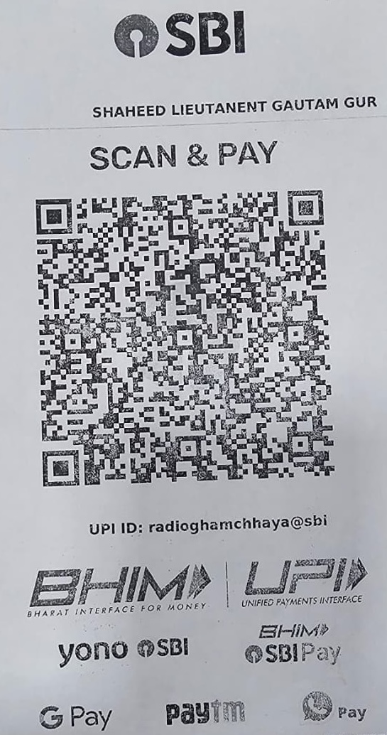 Donate QR code